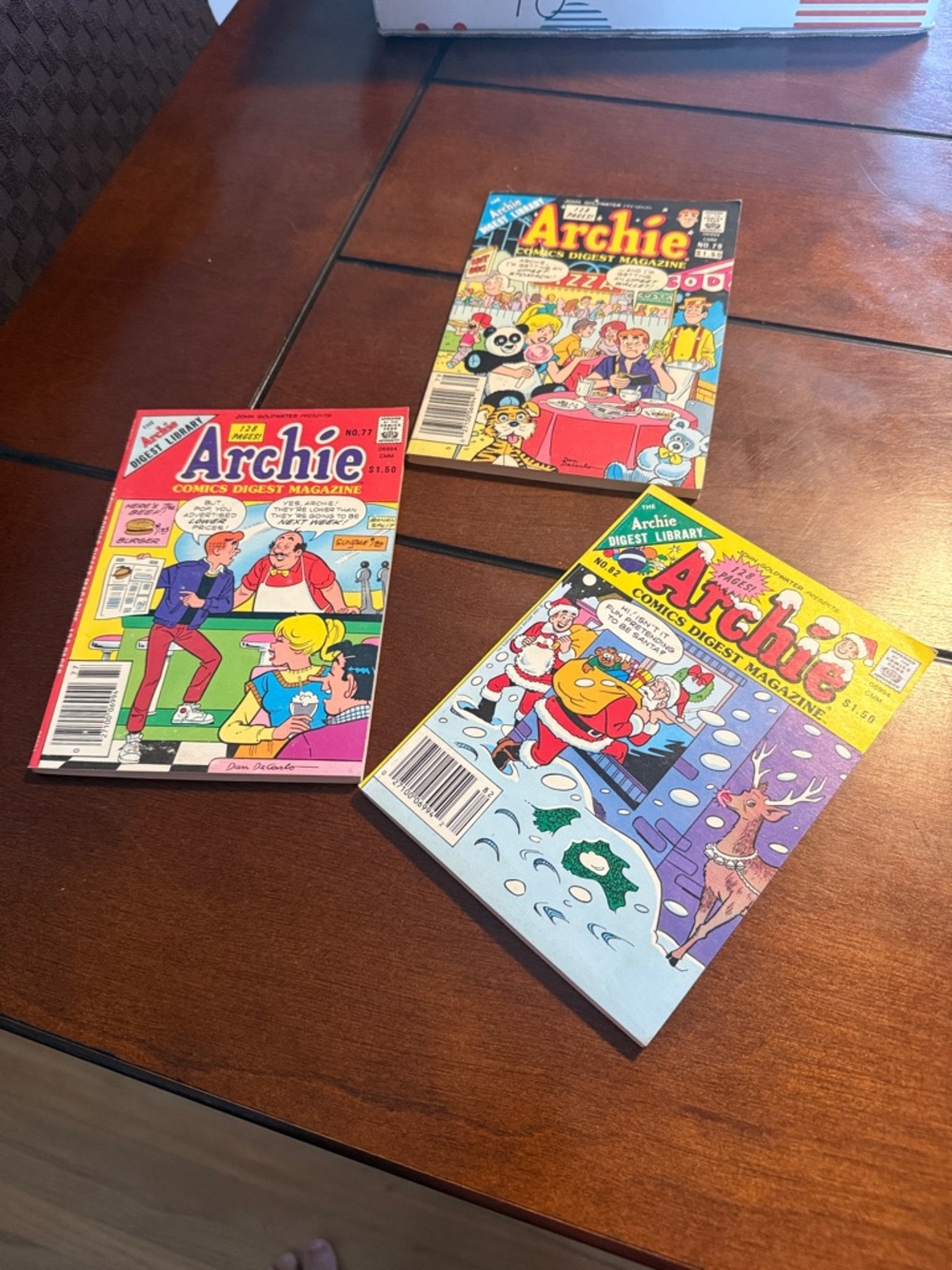 Arche Archie Comics Digest 77 79 82